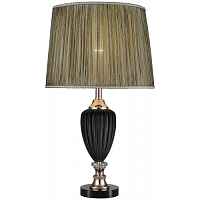 Настольная лампа Wertmark WE705.01.304 Ticiana E27 60 Вт золото, черный, коричневый - цена и фото