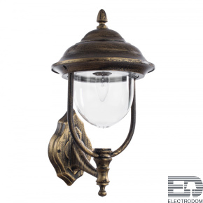 Уличный настенный светильник Arte Lamp Barcelona A1481AL-1BN - цена и фото