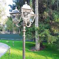 Парковый фонарь FUMAGALLI NEBO OFIR/SIMON 3L U33.202.R30.BYH27 - цена и фото