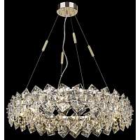 Люстра подвесная Wertmark WE155.12.303 NORMA E14 12*40 Вт золото - цена и фото