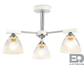 Потолочная люстра TR9091/3 WH/CH Ambrella light - цена и фото
