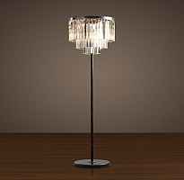 Торшер RH 1920S Odeon Clear Glass Floor Lamp Loft Concept 41.024