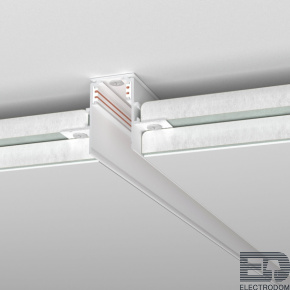 Slim Magnetic Шинопровод встраиваемый под ГКЛ 12,5мм белый 3м Elektrostandard 85208/00 - цена и фото