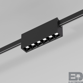 Esthetic Magnetic Трековый светильник 6W 3000K чёрный Elektrostandard 85120/01 - цена и фото