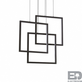 Подвесной светильник Ideal Lux FRAME SP QUADRATO NERO 269375 - цена и фото