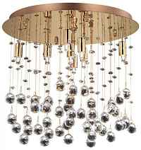 Потолочный светильник Ideal Lux Moonlight PL8 Oro 080932 - цена и фото Потолочный светильник Ideal Lux Moonlight PL8 Oro 080932 - цена и фото