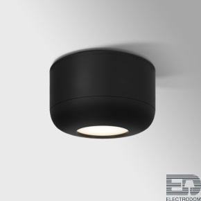 Светильник встраиваемый светодиодный Onde 7W 4000K чёрный Elektrostandard 25088/LED - цена и фото