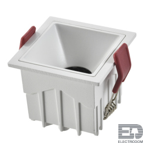 ST757.538.10S Встраиваемый светильник Белый LED 1*10W 60° IP20 L65xW65xH52 85-265V В комплекте - цена и фото