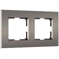 Werkel Рамка на 2 поста (бронза матовый, Slab) / W0022963 Werkel Рамка на 2 поста (бронза матовый, Slab) / W0022963