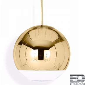 Подвесной светильник Mirror Ball Gold TomD in 2003 D40 ImperiumLoft - цена и фото