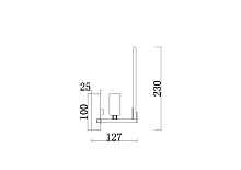 Настенный светильник (бра) Freya FR5197WL-01BS - цена и фото
