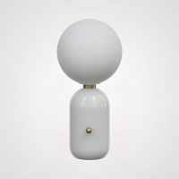 Настольная лампа Parachilna Aballs white ImperiumLoft - цена и фото