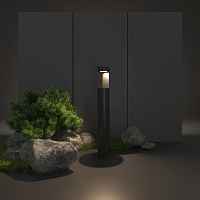 Светильник садово-парковый со светодиодами 1640 TECHNO LED Nimbus чёрный Elektrostandard 35126/F - цена и фото