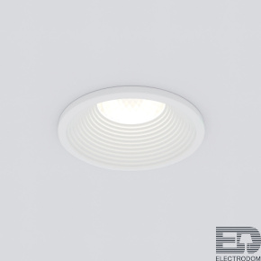 Встраиваемый светодиодный светильник белый 25028/LED - цена и фото