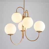 Люстра Gooseneck Pelle Chandelier ImperiumLoft - цена и фото Люстра Gooseneck Pelle Chandelier ImperiumLoft - цена и фото