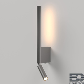 Настенный светодиодный светильник Sarca LED 3000K Elektrostandard 40111/LED графит - цена и фото