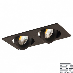 Встраиваемый светильник Donolux DL1841 DL18412/02TSQ Black - цена и фото