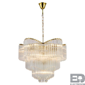 Подвесная люстра Newport Amanda 8918/C gold М0069928 - цена и фото