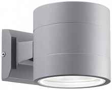Уличный настенный светильник Ideal Lux Snif Ap1 Round Grigio 061474 - цена и фото