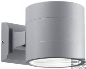 Уличный настенный светильник Ideal Lux Snif Ap1 Round Grigio 061474 - цена и фото