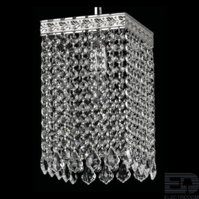 Подвесной светильник Bohemia Ivele Crystal 1920 19202/15IV Ni Leafs - цена и фото