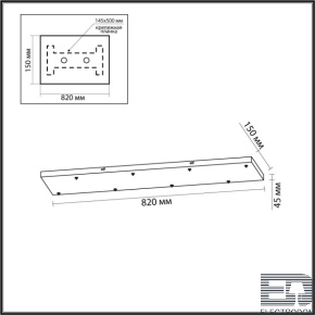 Основание для светильника Odeon Light BASE 5058/GD - цена и фото