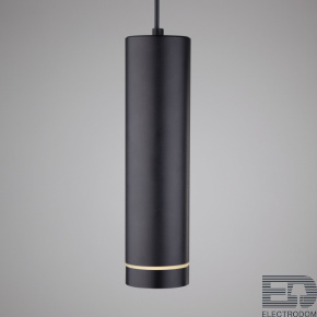 Elektrostandard Светильник подвесной светодиодный DLR023 12W 3000K черный матовый - цена и фото