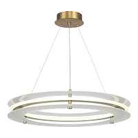 SL6245.203.01 Светильник подвесной ST-Luce золотистый/Прозрачный LED 1*40W 4000K - цена и фото