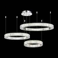 ST LUCE SL1622.113.03 Люстра подвесная ST-Luce Хром/Прозрачный LED 1*122W 4000K - цена и фото
