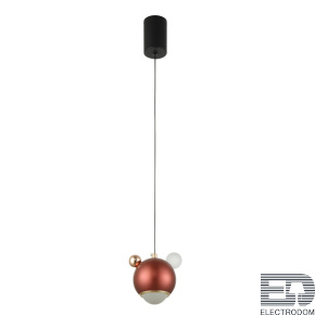 Подвесной светодиодный светильник Crystal Lux Amigo SP Led Red - цена и фото