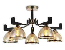 Потолочная люстра TR9099/5 BK/GD/TI Ambrella light - цена и фото Потолочная люстра TR9099/5 BK/GD/TI Ambrella light - цена и фото