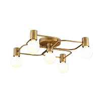 Потолочная люстра Italline Vega PL 6088/5 bronze - цена и фото Потолочная люстра Italline Vega PL 6088/5 bronze - цена и фото
