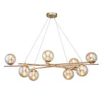 Подвесная люстра Escada Balance 1119/8S Gold - цена и фото Подвесная люстра Escada Balance 1119/8S Gold - цена и фото
