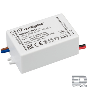 Arlight Блок питания ARJ-KE50300-PFC-TRIAC-A (15W, 300mA) (028279) - цена и фото