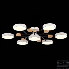 EVOLUCE SLE6006-502-07 Светильник потолочный Белый/Белый LED 7*12W 3000K/4500K/6000K - цена и фото