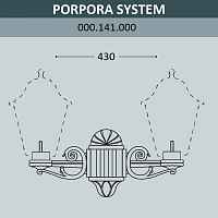 Консоль для паркового фонаря FUMAGALLI PORPORA SYS 000.141.000.A0 - цена и фото