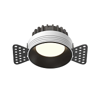 Встраиваемый светильник Maytoni Technical DL055-8W3-4-6K-TRS-B - цена и фото