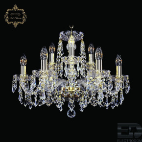 Подвесная люстра 11.23.6+3.200.Gd.Dr Bohemia Art Classic - цена и фото