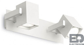 Спот Ideal Lux Mouse AP2 Bianco 073545 - цена и фото