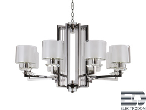 Подвесная люстра Newport Alexandra 4408+1/C black glossy М0068529 - цена и фото