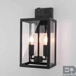 Уличный настенный светильник Candle D 35150/D черный - цена и фото