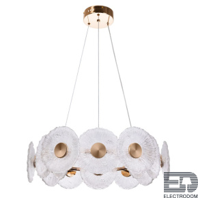 Подвесная светодиодная люстра Arte Lamp Cherish A2097LM-90GO - цена и фото