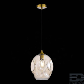 ST LUCE SL1188.313.01 Подвес ST-Luce Латунь/Коньячный E27 1*60W - цена и фото