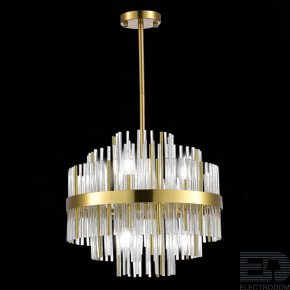 ST LUCE SL1634.303.06 Люстра подвесная ST-Luce Латунь/Прозрачный E14 6*60W - цена и фото