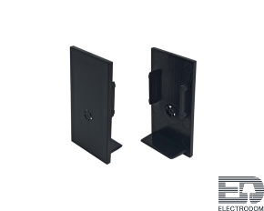 Торцевая заглушка для шинопровода Denkirs DK Track Black TR2107-BK - цена и фото