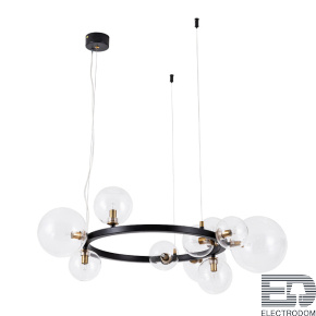 Подвесная люстра Arte Lamp Vincent A7790SP-10BK - цена и фото
