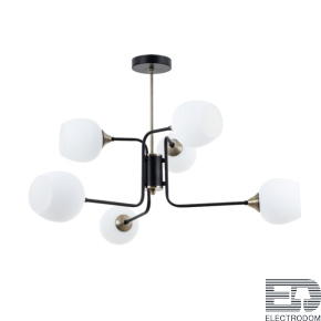 Потолочная люстра Arte Lamp Skat A3564PL-6BK - цена и фото
