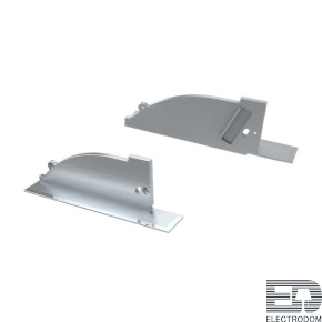 Заглушка для ALM-ARC-SIDE серая правая с отверстием Arlight 026792 - цена и фото