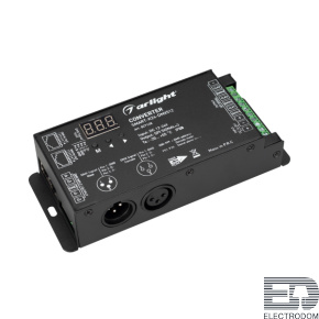 Конвертер SMART-K24-DMX512 (12-24V, SPI, 2.4G) Arlight 027128 - цена и фото