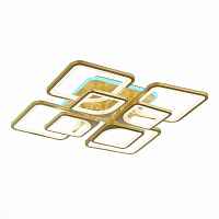 SLE500422-08RGB Светильник потолочный Золотистый/Белый LED 1*224W RGB 10W 3000-6000K - цена и фото